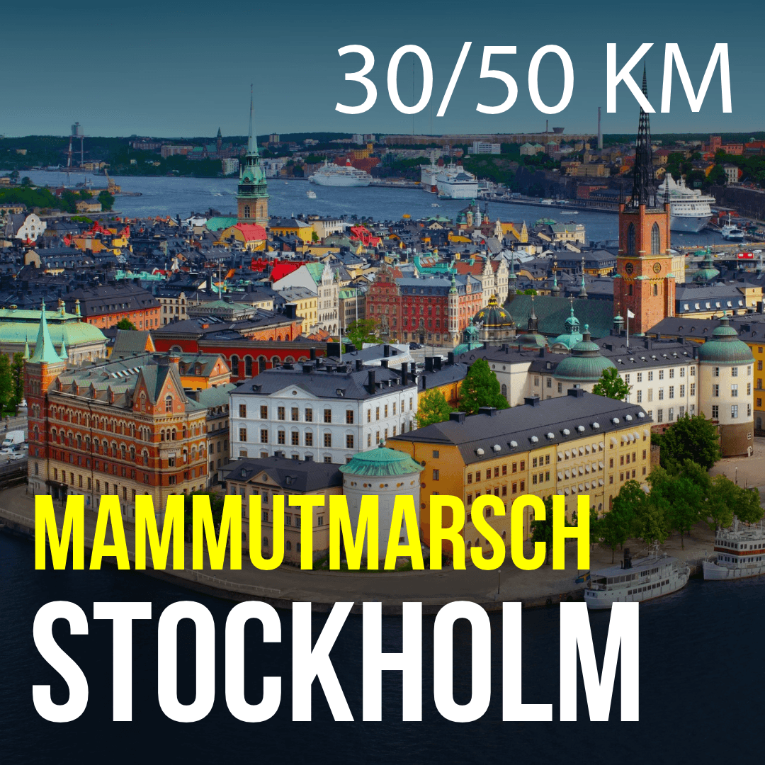 Mammutmarsch Stockholm - 30/50 KM